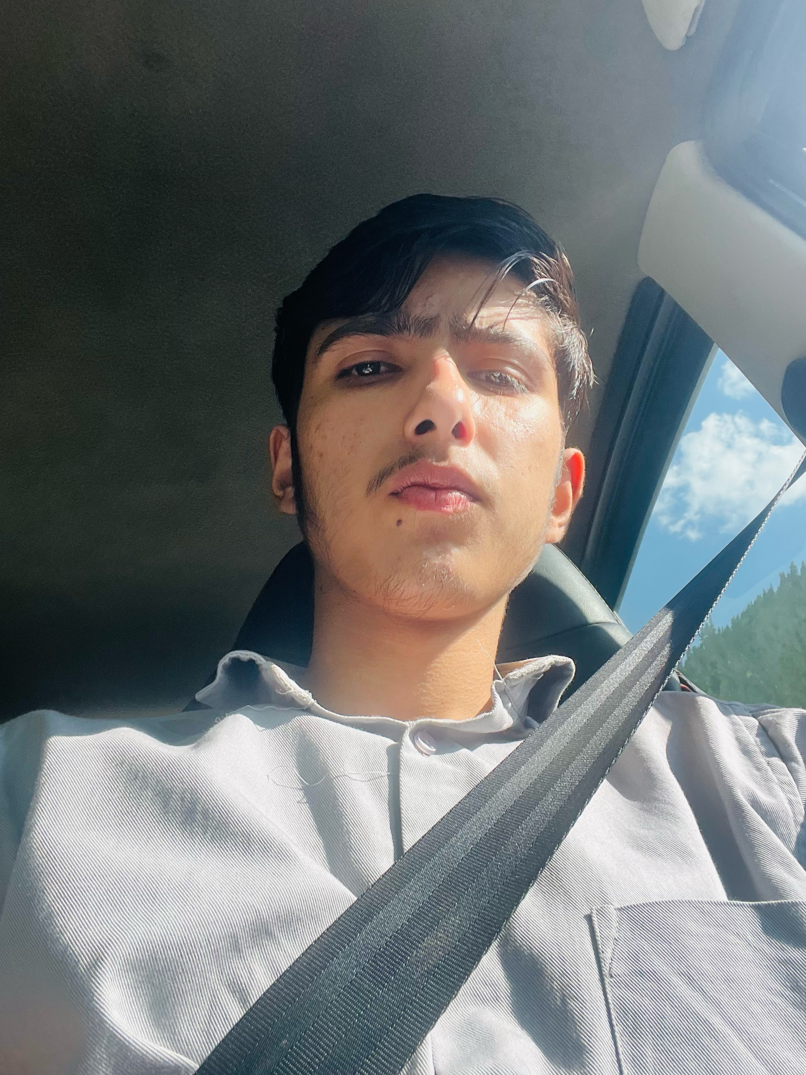 Ahtishaam on the road